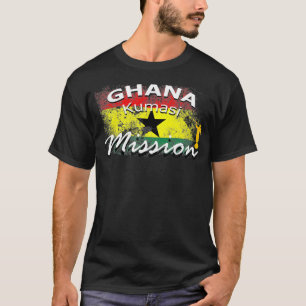 Ghana Kumasi Mormon LDS Mission Missionsgeschenk T-Shirt