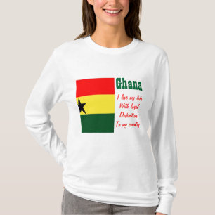 Ghana-Loyalität gegenüber meinen T - Shirt in mein