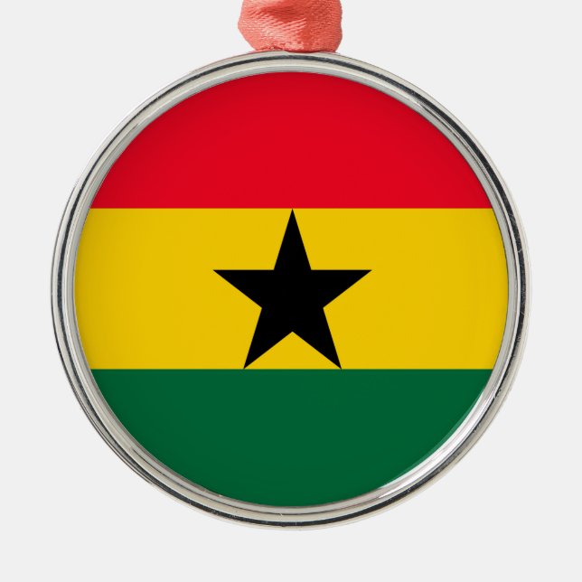 Ghana Ornament Aus Metall (Vorne)