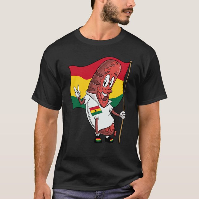 Ghana Pork Roasting Sausage T-Shirt (Vorderseite)