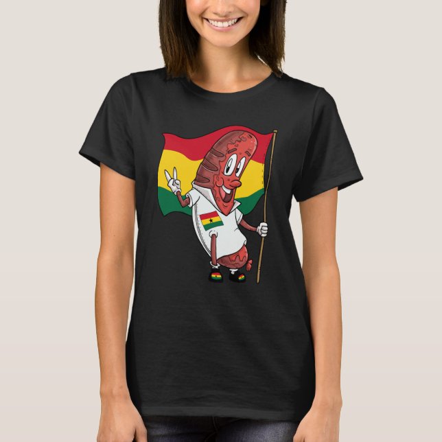 Ghana Pork Roasting Sausage T-Shirt (Vorderseite)