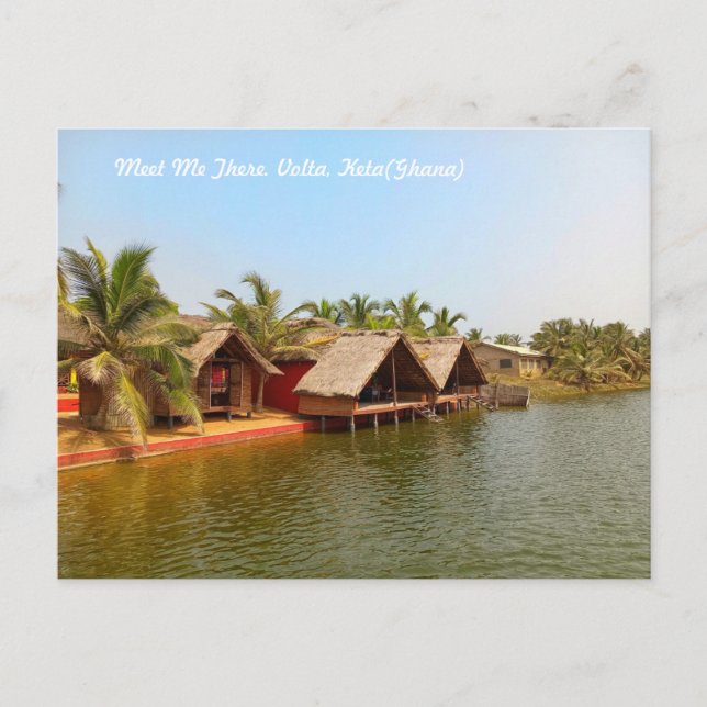 Ghana Postcard Feiertagspostkarte (Vorderseite)