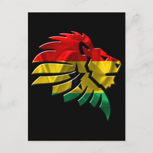 Ghana Postkarte (Vorderseite)