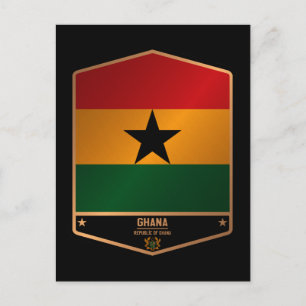 Ghana Postkarte