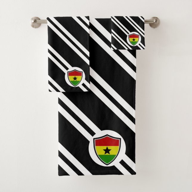 Ghana-Schildkrötenbadehandtuch-Set Badhandtuch Set (Insitu)