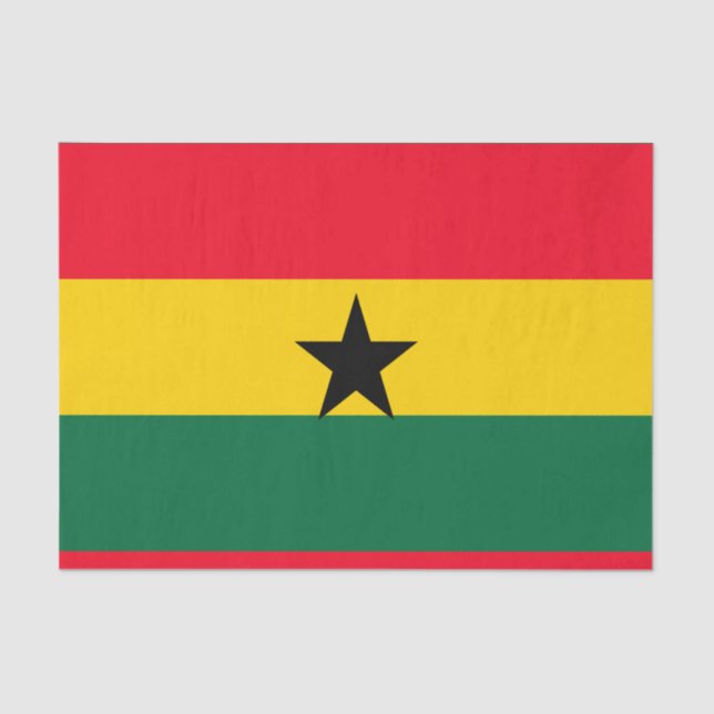 Ghana Seidenpapier (Vorderseite)