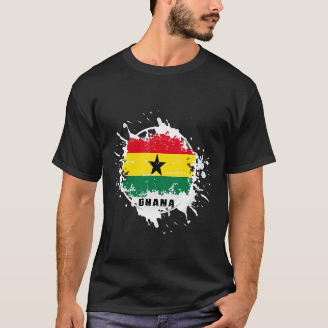 Ghana Splash T-Shirt (Vorderseite)