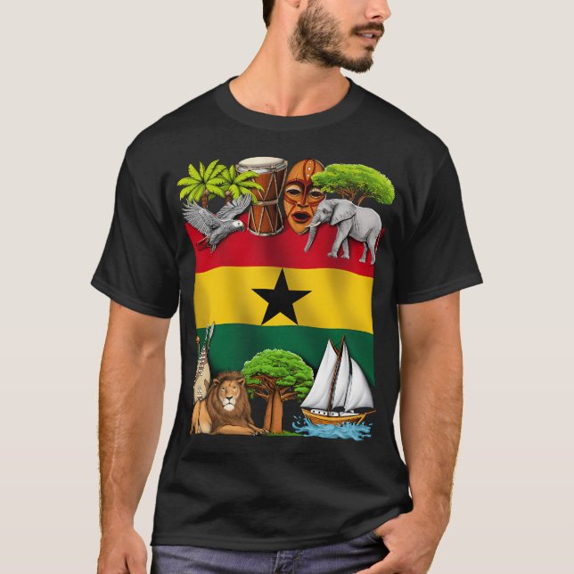 Ghana T-Shirt (Vorderseite)