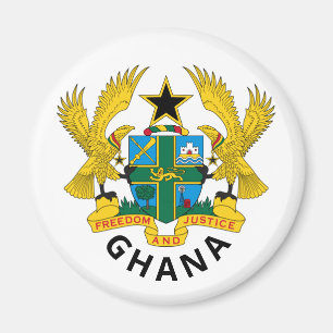Ghana-Wappen Magnet