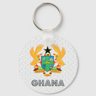 Ghana-Wappen Schlüsselanhänger