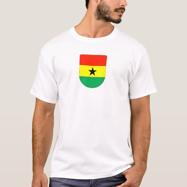 Ghana-Wappen T-Shirt (Vorderseite)
