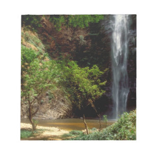 Ghana: Wli Falls, auch bekannt als Agumatsa Falls  Notizblock
