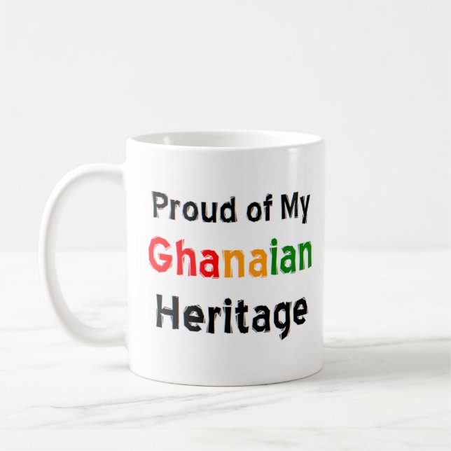 ghanaische Kaffee-Tasse Kaffeetasse (Links)