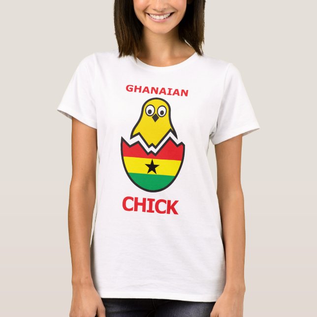 Ghanaisches Küken T-Shirt (Vorderseite)