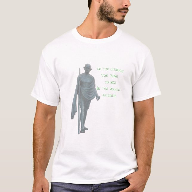 ghandi T-Shirt (Vorderseite)
