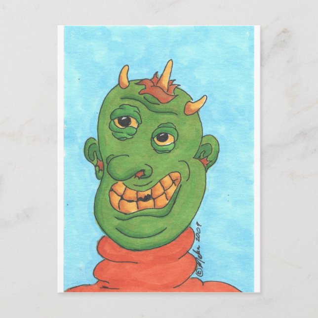 Ghasive Ghoul Postkarte (Vorderseite)