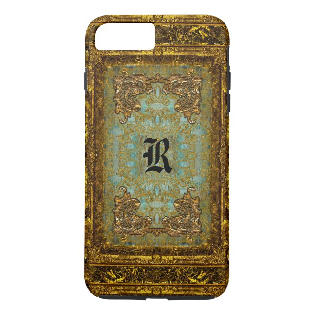 Ghastline Baroque Monogram Case-Mate iPhone Hülle (Rückseite)