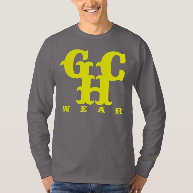 GHC-ABNUTZUNGS-RAUCH-GRAU T-Shirt (Vorderseite)
