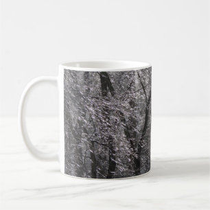 Ghear Icy Forest in Morgenlicht I Kaffeetasse
