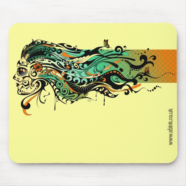 Ghecko Mäusematte Mousepad (Vorne)