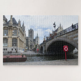 Ghent, Belgien Puzzle