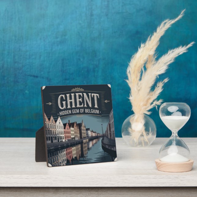Ghent – Hidden Gem of Belgium Fotoplatte (InSitu)