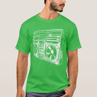 Ghetto Blaster 80er 90er Hip Hop Rap Klassiker ret T-Shirt