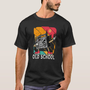 Ghetto Blaster 80er Jahre Angesagter Angesagter Da T-Shirt