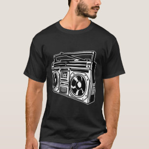 Ghetto Blaster 80er Jahre Angesagter Angesagter Ra T-Shirt