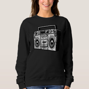 Ghetto Blaster 80er Jahre Party Angesagt Angesagte Sweatshirt