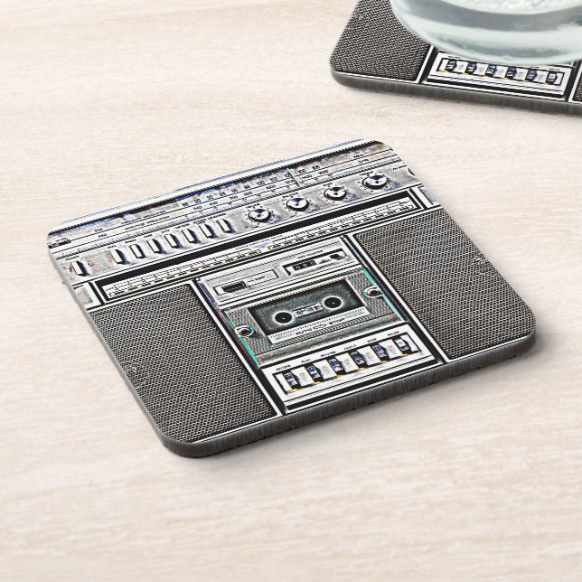 GHETTO BLASTER UNTERSETZER (Linke Seite)