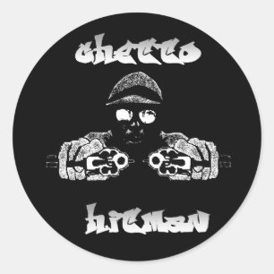 Ghetto Hitman Sticker