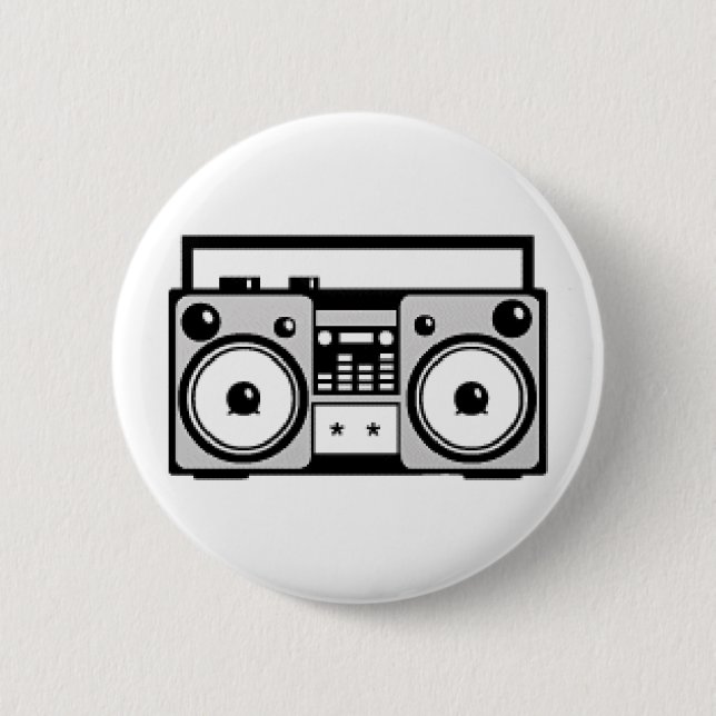Ghettoblaster Button (Vorderseite)