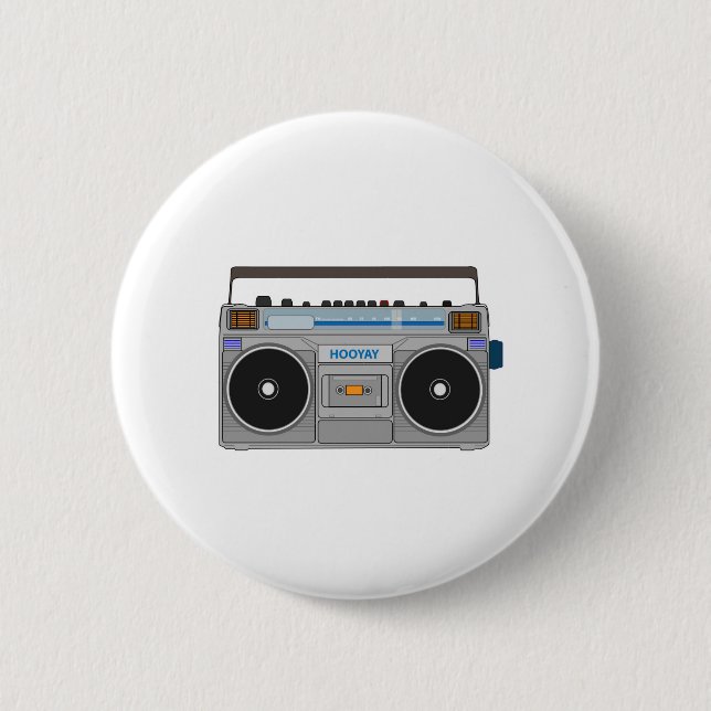 Ghettoblaster Button (Vorderseite)