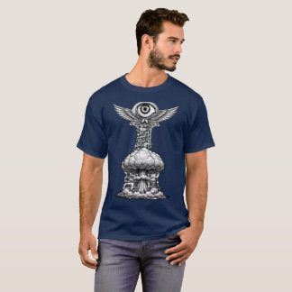 Ghettoblaster-Gehirnexplosion-Illustration  T-Shirt