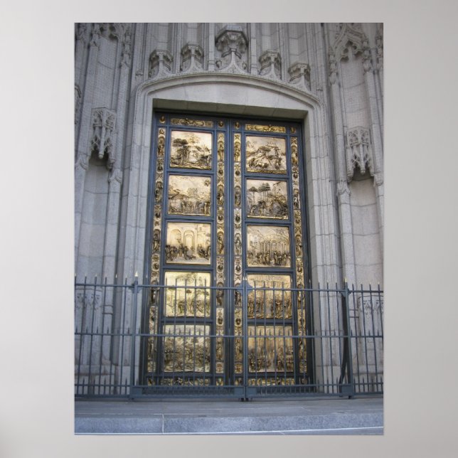 Ghiberti Doors Poster (Vorne)