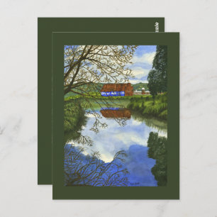 Ghirardelli Barn - Mini Collectible Prints Postkarte