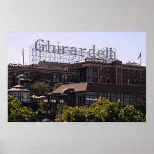 GHIRARDELLI SQUARE IN SAN FRANCISCO POSTER