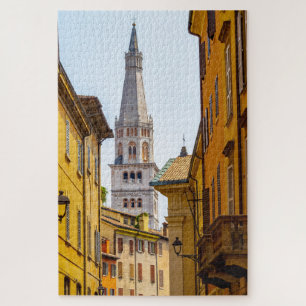 Ghirlandina, Turm des Modena-Doms, Italien Puzzle