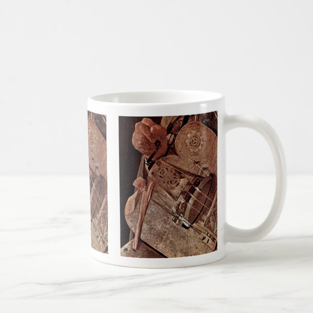 Ghironda Spieler (Hurdy Gurdy) durch La-Ausflug Tasse (Rechts)