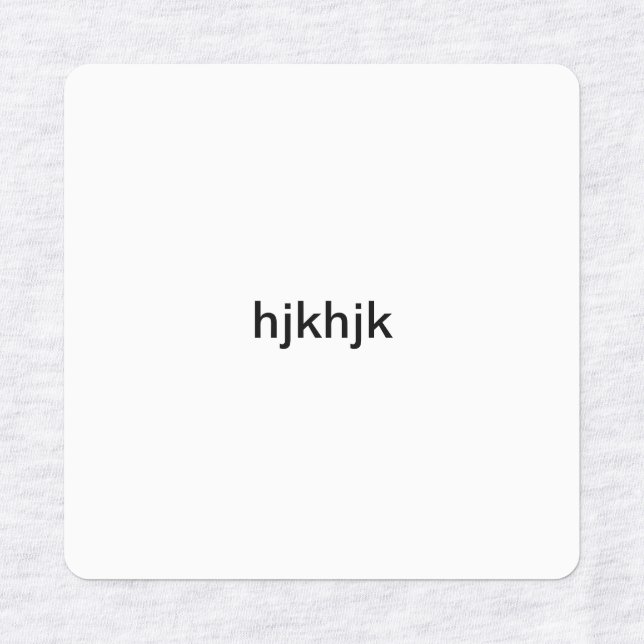 ghjghj etiketten (Design 1)