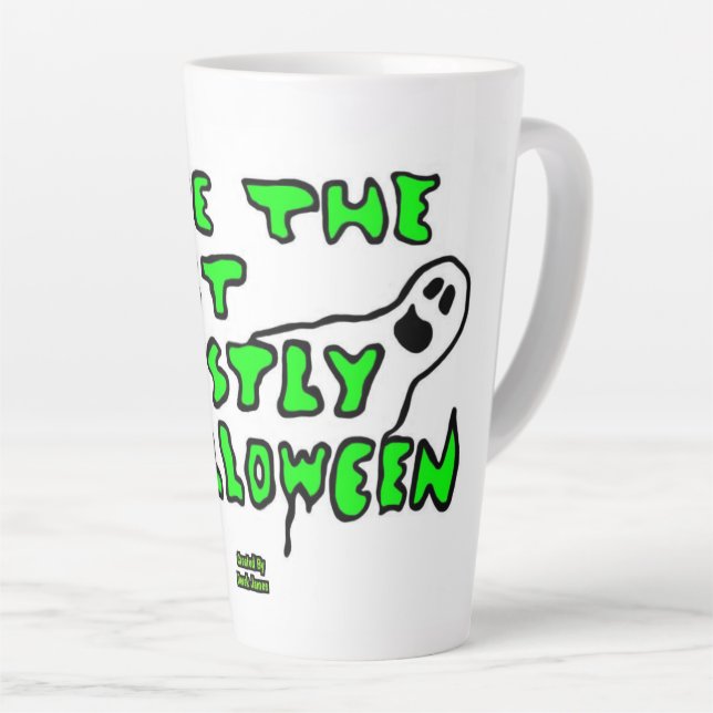 Ghobige Halloween-Tasse Milchtasse (Rechte Ecke)