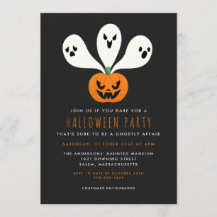Ghoful Affair Halloween-Party Einladung