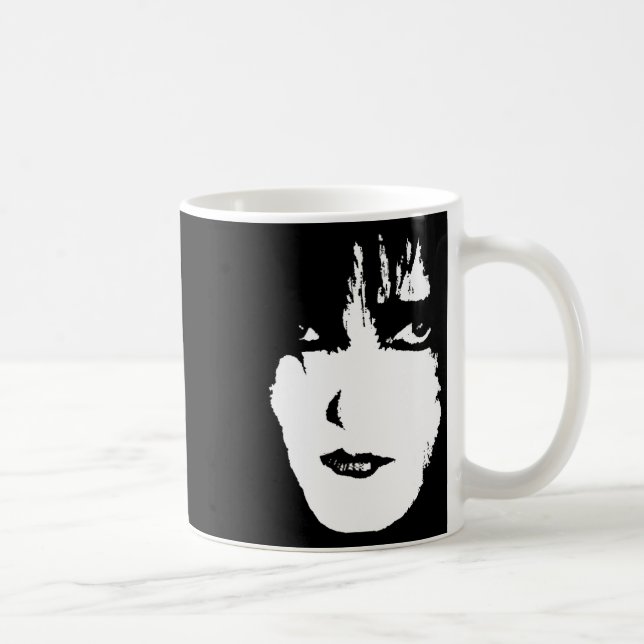Ghoful Creepy Face Kaffeetasse (Rechts)