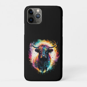 Ghoful Grace: Spektralholographische Hochlandkuh, Case-Mate iPhone Hülle