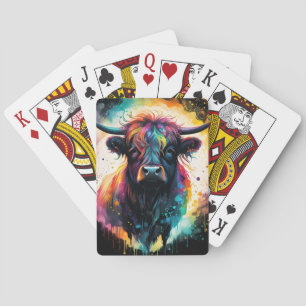 Ghoful Grace: Spektralholographische Hochlandkuh, Spielkarten