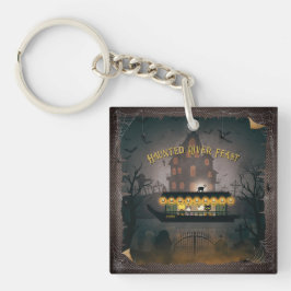 Ghoful Graveyard Cruise Acrylic Schlüsselanhänger