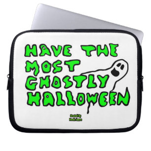 Ghoful Halloween Neoprene Laptop Sleeve