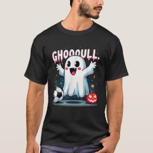 Ghoooal Fußball Geist Halloween Lustiger Fußball H T-Shirt