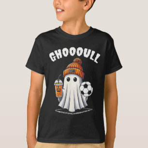 Ghoooal Fußball Geist Halloween Lustiger Fußball H T-Shirt